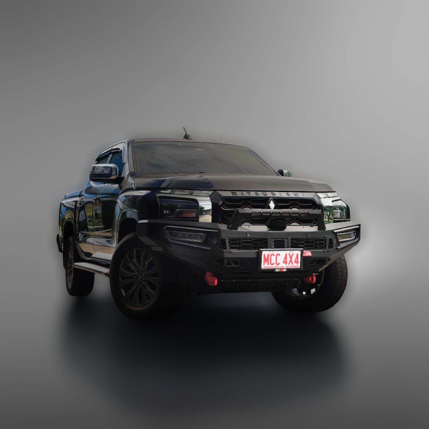 MCC Mitsubishi Triton MV (2024-Present) Pegasus Style Low-Loop Front Bumper
