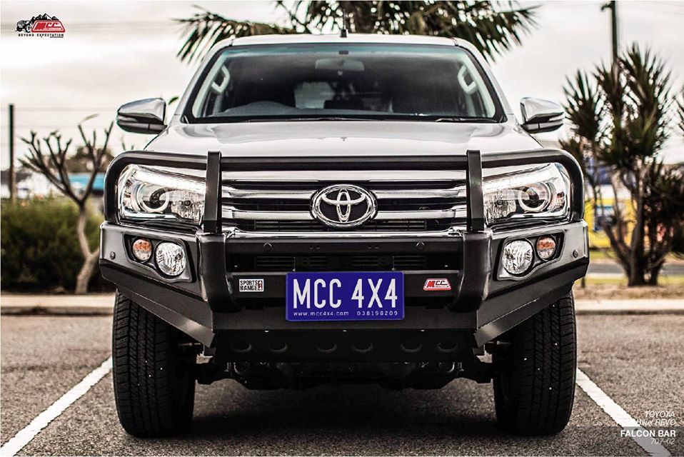 MCC Toyota Hilux Revo GD6 (2016-2018) Widebody Post Type Bullbar Bumper