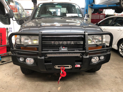 MCC Toyota Land Cruiser 80 Series (1990-1998) Post Type Bullbar Bumper