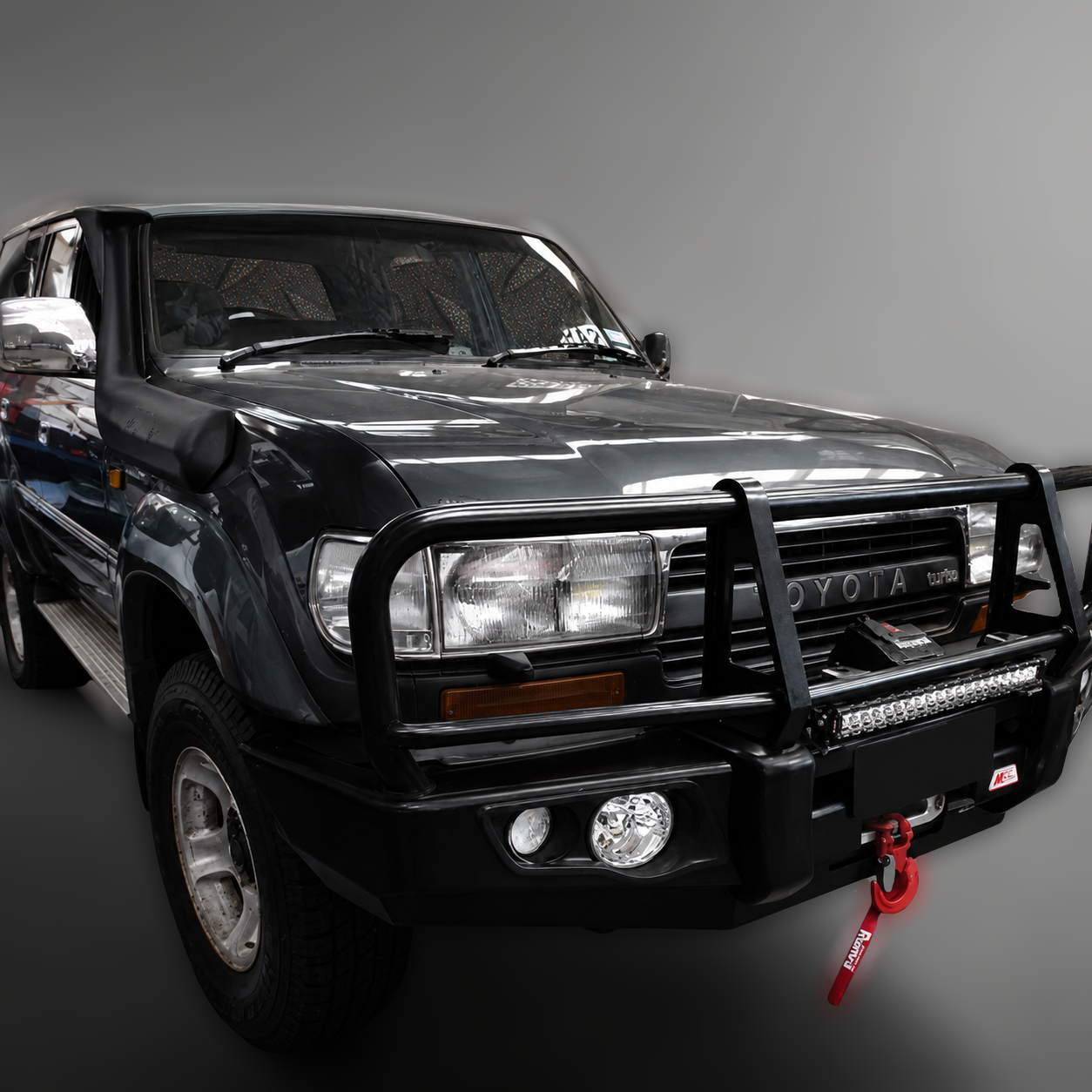MCC Toyota Land Cruiser 80 Series (1990-1998) Post Type Bullbar Bumper
