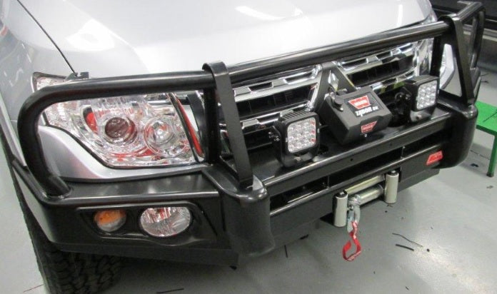 MCC Mitsubishi Pajero BK (2007+) Post Type Bullbar Bumper