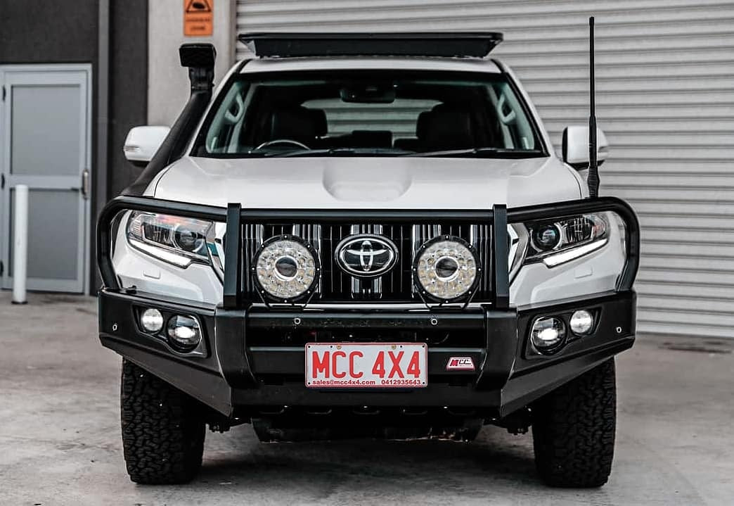MCC Toyota Prado 150 (2018-2023) Post Type Bullbar Bumper - Second Facelift