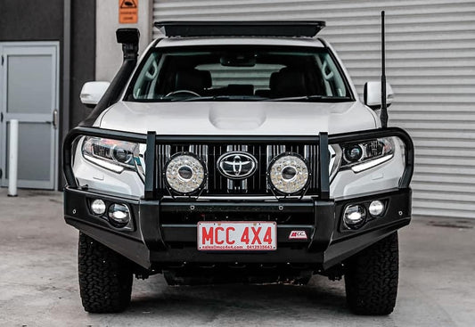 MCC Toyota Prado 150 (2018-2023) Post Type Bullbar Bumper - Second Facelift