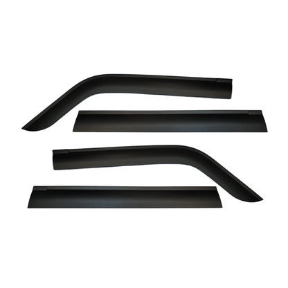 Toyota Land Cruiser Prado 250 (2023-Present) Weather Guards - Matte Black