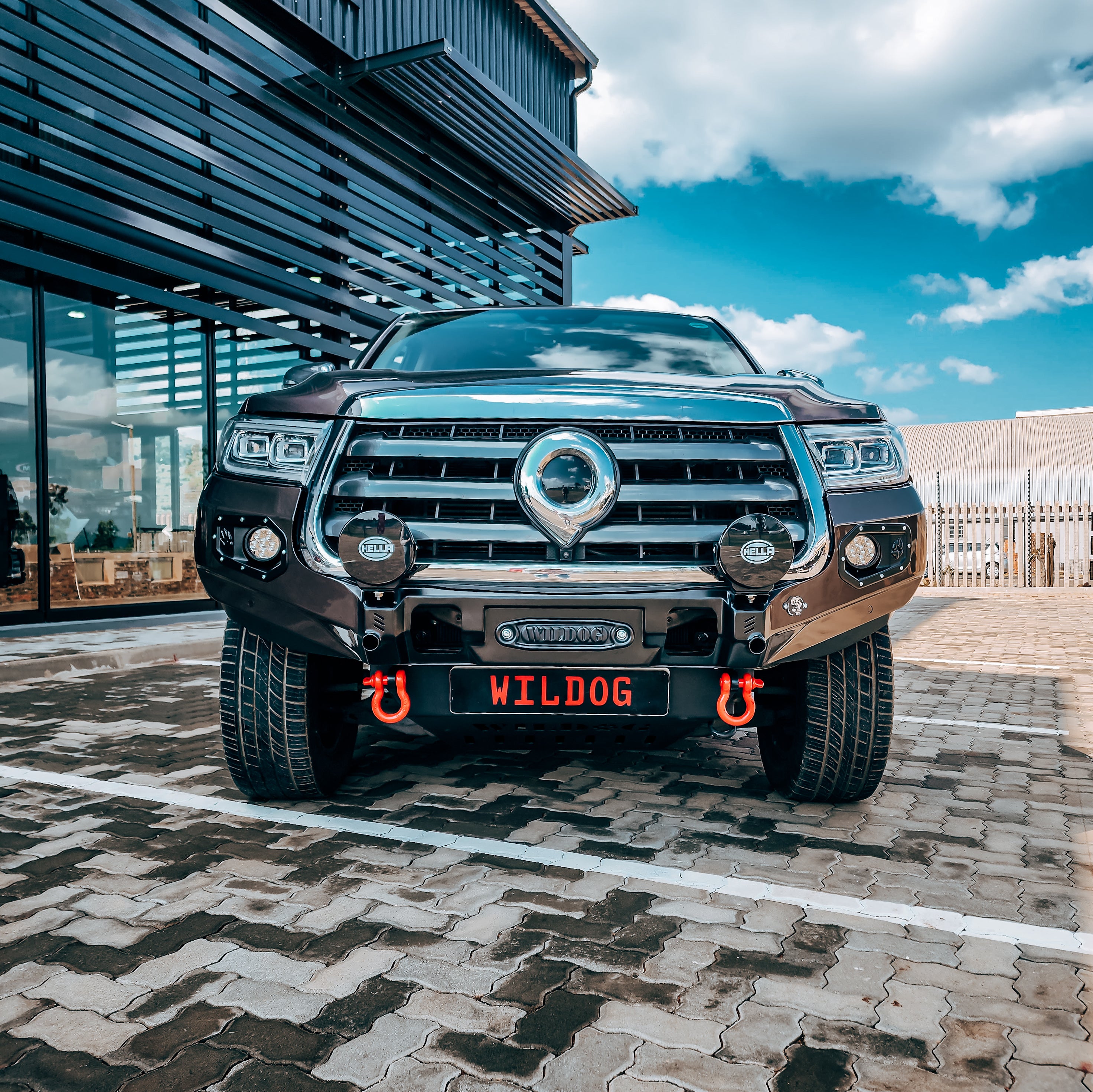 WILDOG GWM P-Series (2020-2023) K9 Front Replacement Bumper - Passenge ...