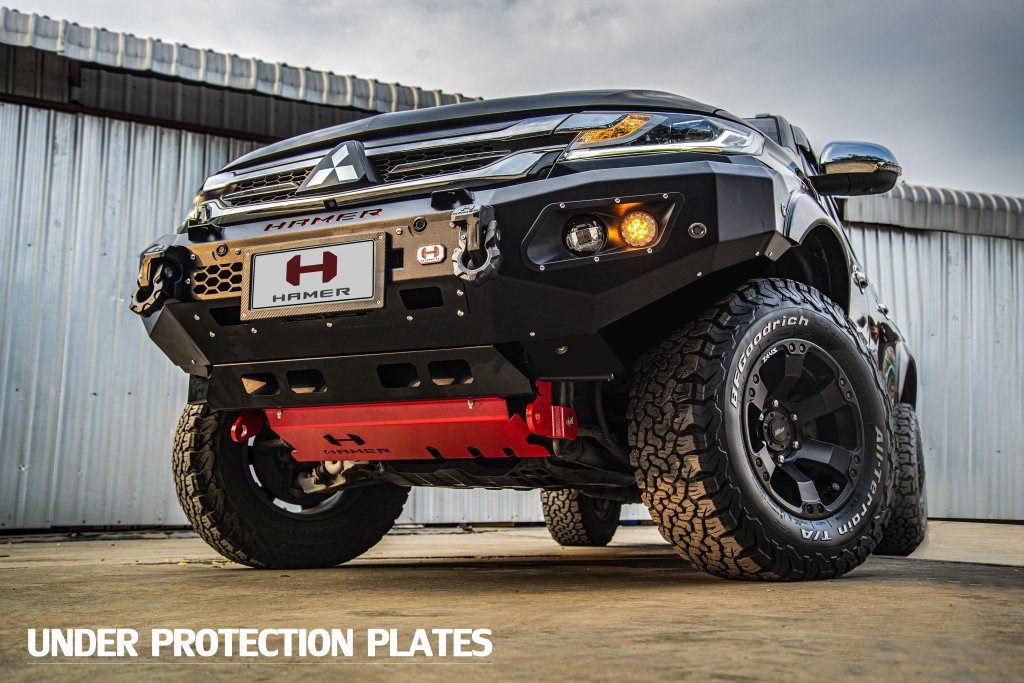 Hamer Mitsubishi Pajero Sport (2016-2019) King Series Front Bumper (No Bull Bar)