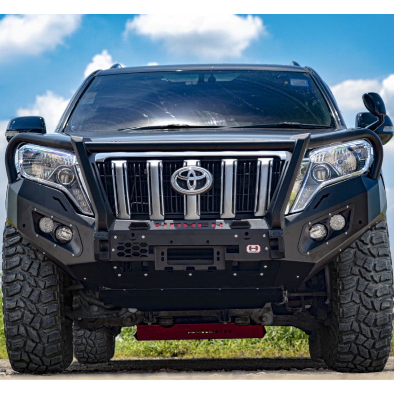 Hamer Toyota Prado 150 (2015-2017) King Plus Front Bullbar Bumper