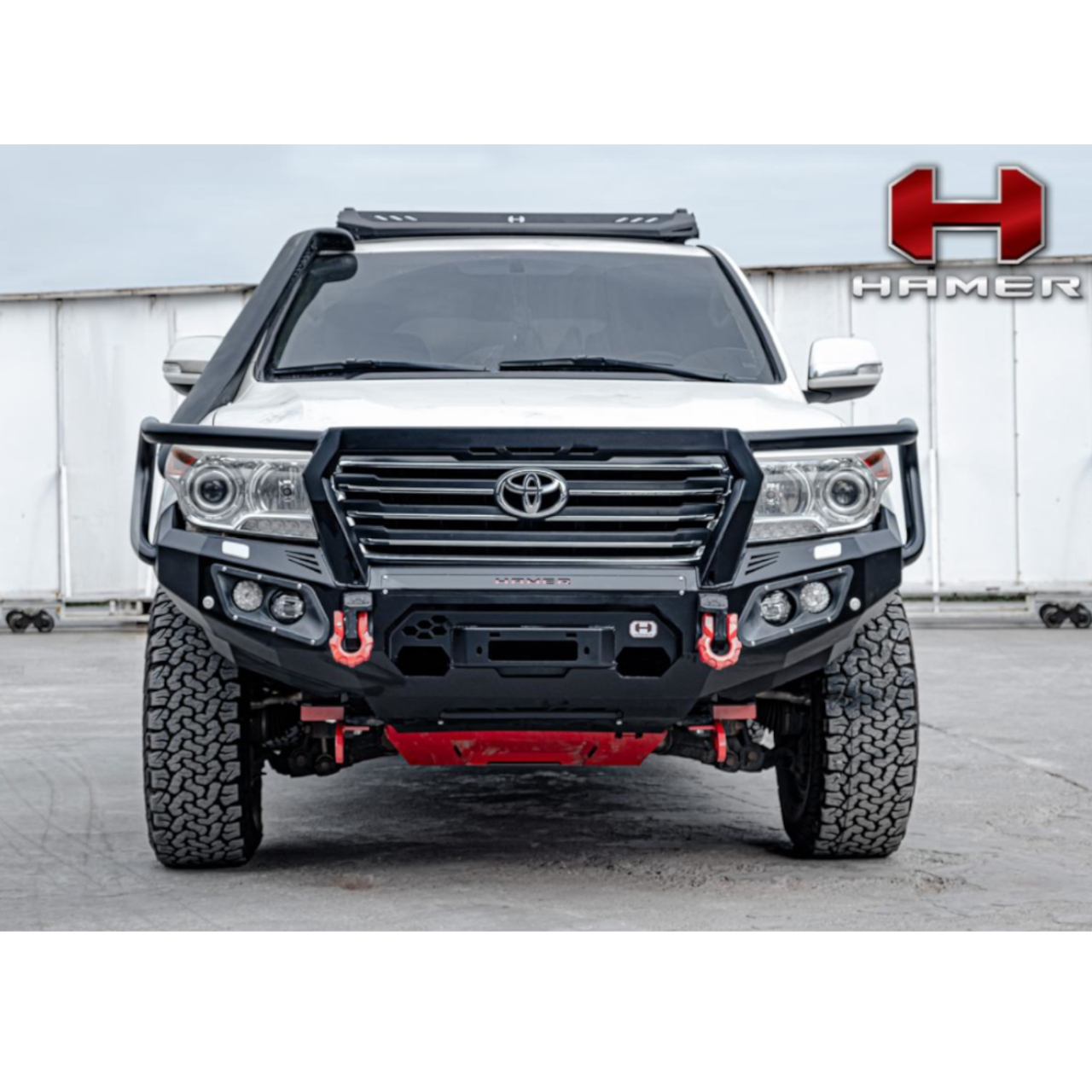 Hamer Toyota Land Cruiser LC200 (2008-2015) King Plus Front Bullbar Bumper