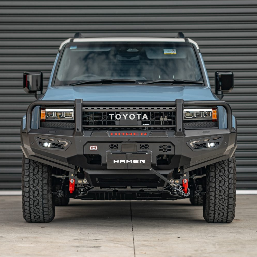 Hamer Toyota Prado 250 (2023-Present) Atlas Plus Front Bullbar Bumper