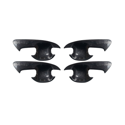 Ford Ranger 2012 - 2021 Door Handle Cups For D/C - Shadow Black