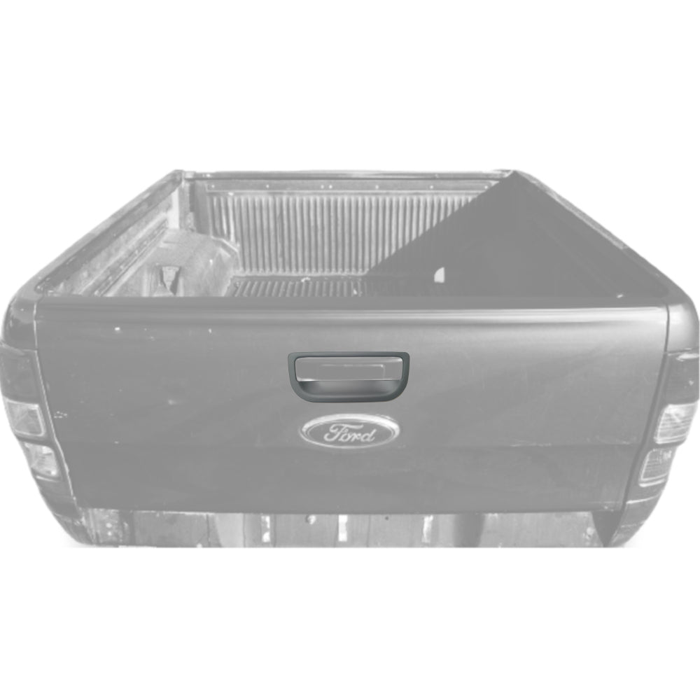 Ford Ranger 2012 - 2021 Tailgate Outer Surround Cover - Matte Black