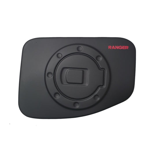 Ford Ranger T6-T8 2012 - 2021 Fuel Cap Cover - Matte Black with Red (NON OEM)