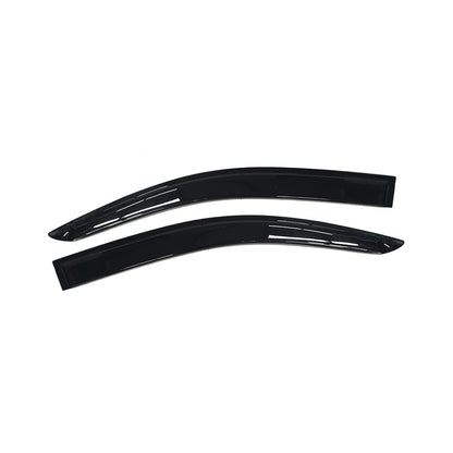 Ford Ranger 2012-2022 Weather Guards, Single Cab - Gloss Black