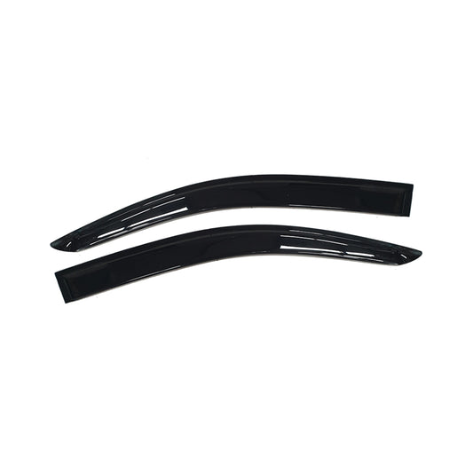 Ford Ranger 2012-2022 Weather Guards, Single Cab - Gloss Black