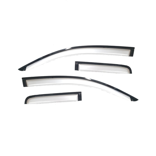 Ford Ranger 2012-2022 Weather Guard, Super Cab - Black & Silver