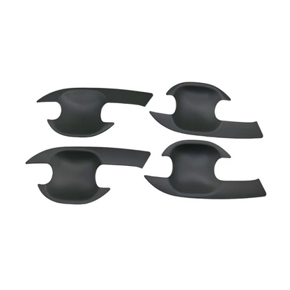 Ford Ranger T6/T7 (2012-2019) Double Cab Door Handle Cups - Matt Black