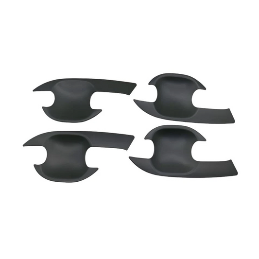 Ford Ranger T6/T7 (2012-2019) Double Cab Door Handle Cups - Matt Black