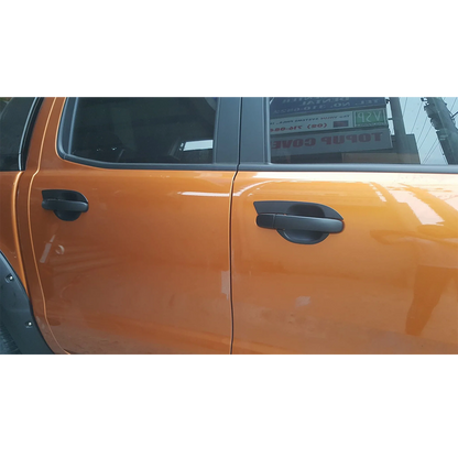 Ford Ranger T6/T7 (2012-2019) Double Cab Door Handle Cups - Matt Black