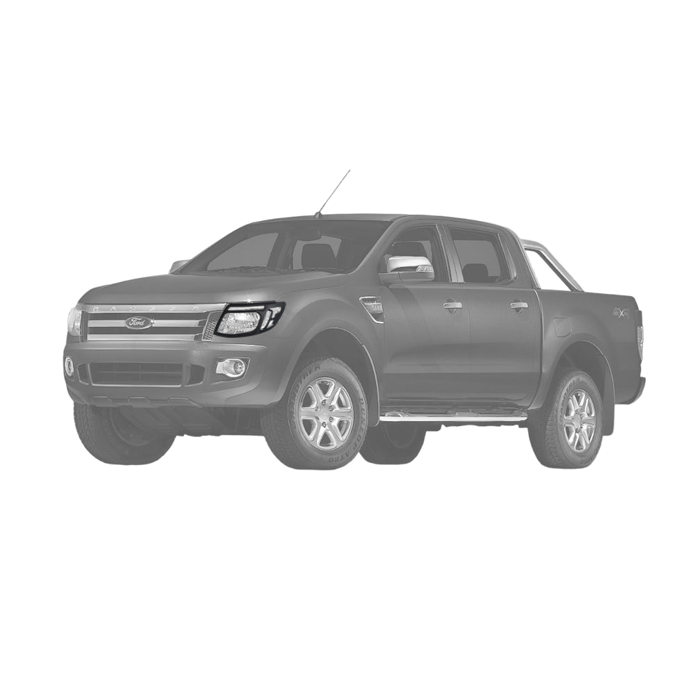 Ford Ranger 2012-2015 Head Light Cover Trim Pre-facelift - Matte Black