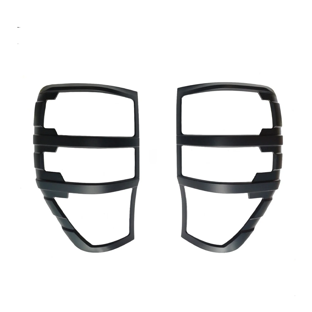 Ford Ranger T6/T7 (2012-2019) 2-Bar Tail Light Trims - Matt Black