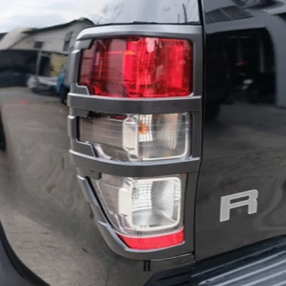 Ford Ranger T6/T7 (2012-2019) 2-Bar Tail Light Trims - Matt Black