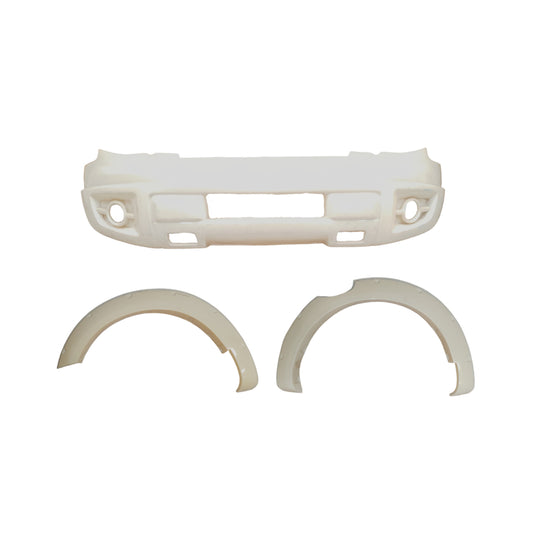 Ford Ranger T6 Kit, Bumper/Flares - Unpainted