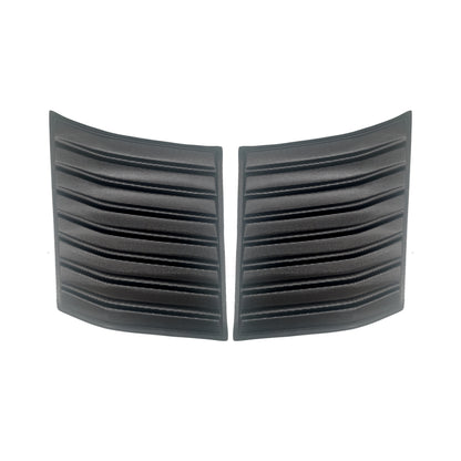 Ford Ranger Facelift 2016-2021 Bonnet Vents, Textured - Black