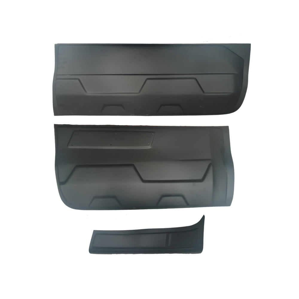 Ford Ranger Facelift 2016+ Body Cladding - Black