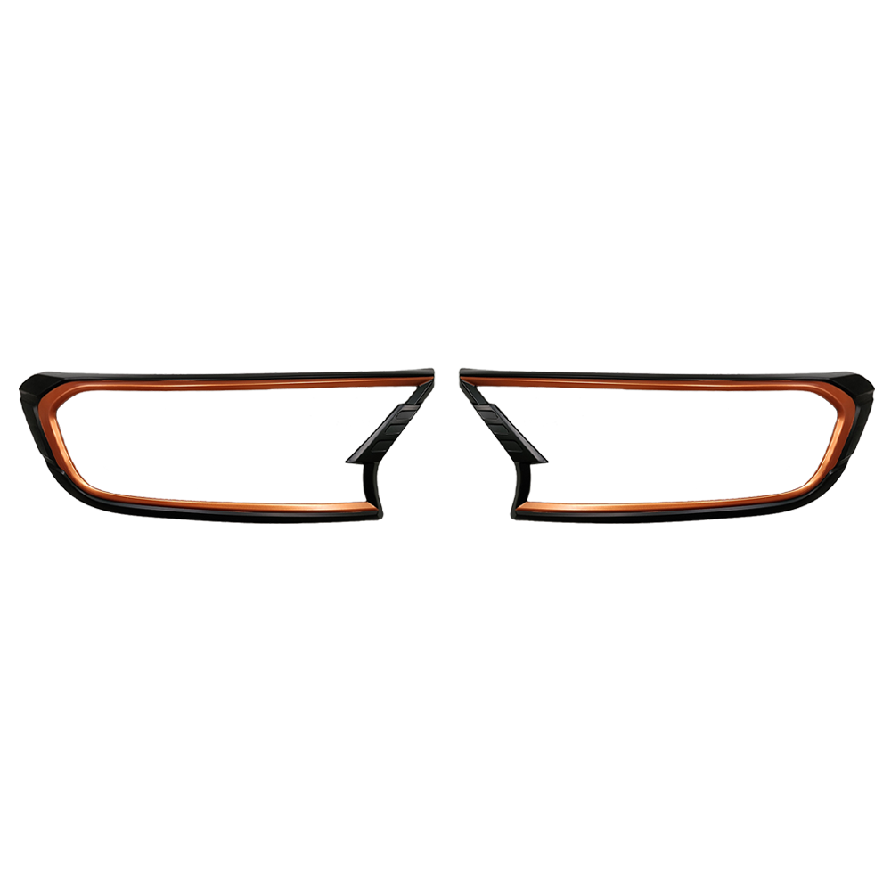 Ford Ranger 2016-2022 Head Light Cover Trim with Orange