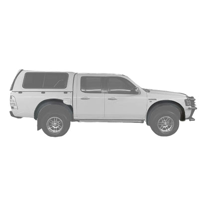 Ranger T5 2005-2011 Double Cab V1 Fender Flares - Black