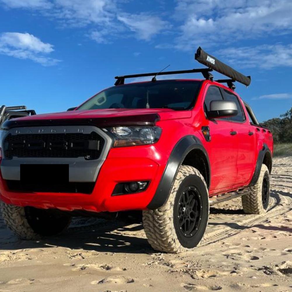 Ranger T7 T8 2015-2022 Raptor Style Fender Flares, Double Cab