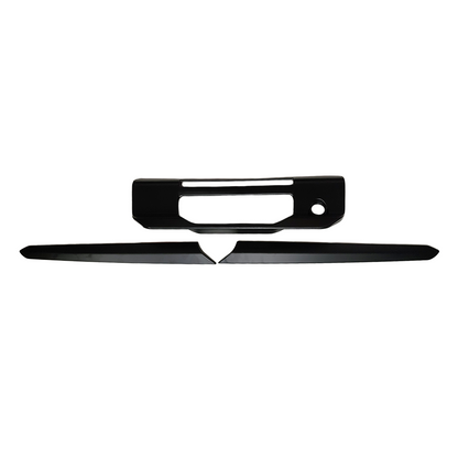 Ford Ranger 2023+ T9 Tail Gate Handle Cover 3pc Matt Black (CN)