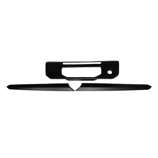 Ford Ranger 2023+ T9 Tail Gate Handle Cover 3pc Matt Black (CN)