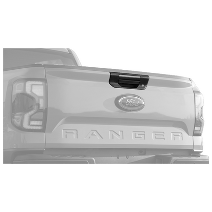 Ford Ranger 2023+ T9 Tail Gate Handle Cover 2pc Matt Black (CN)