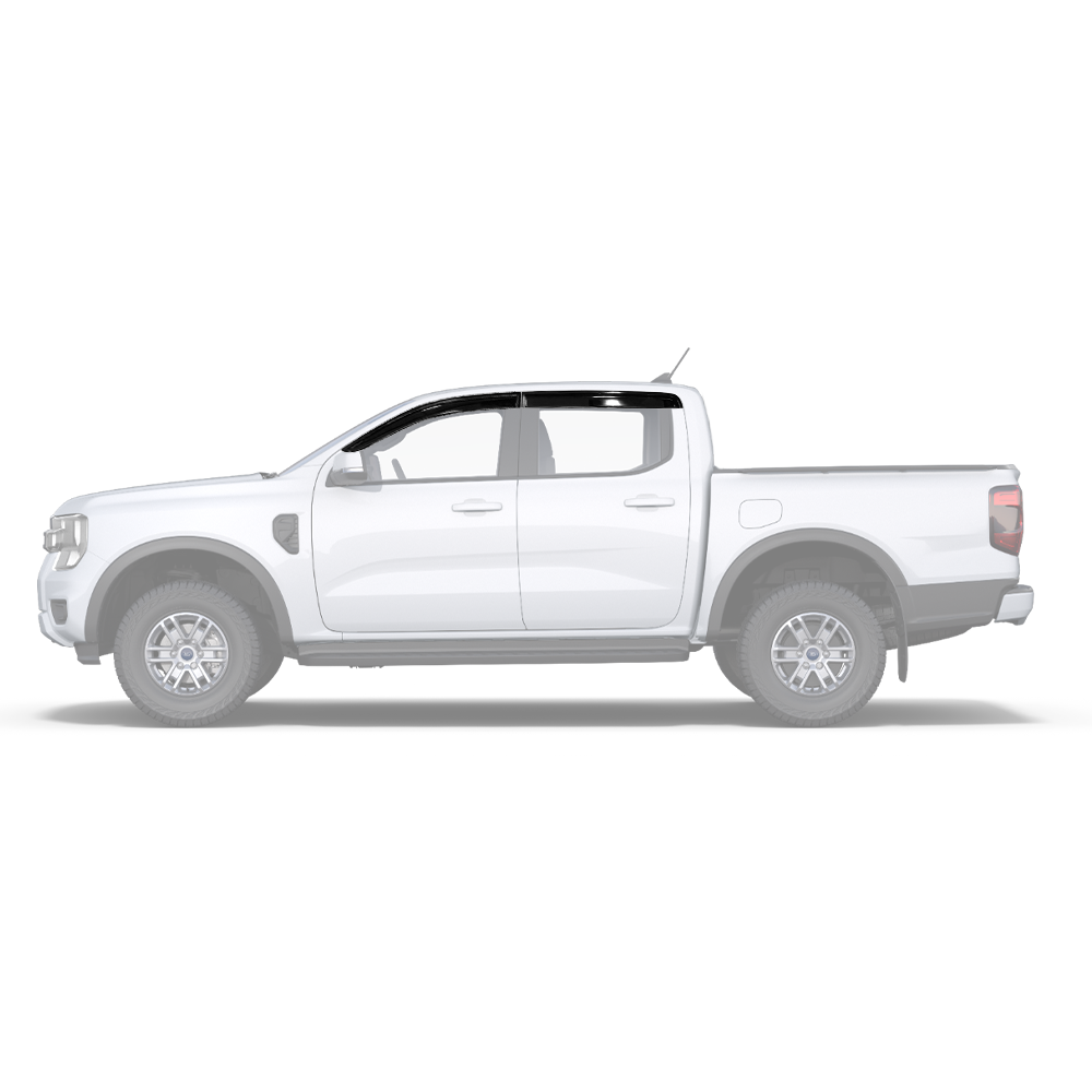 Ford Ranger 2023+ T9 Weather Guards D/C T/B (CN)