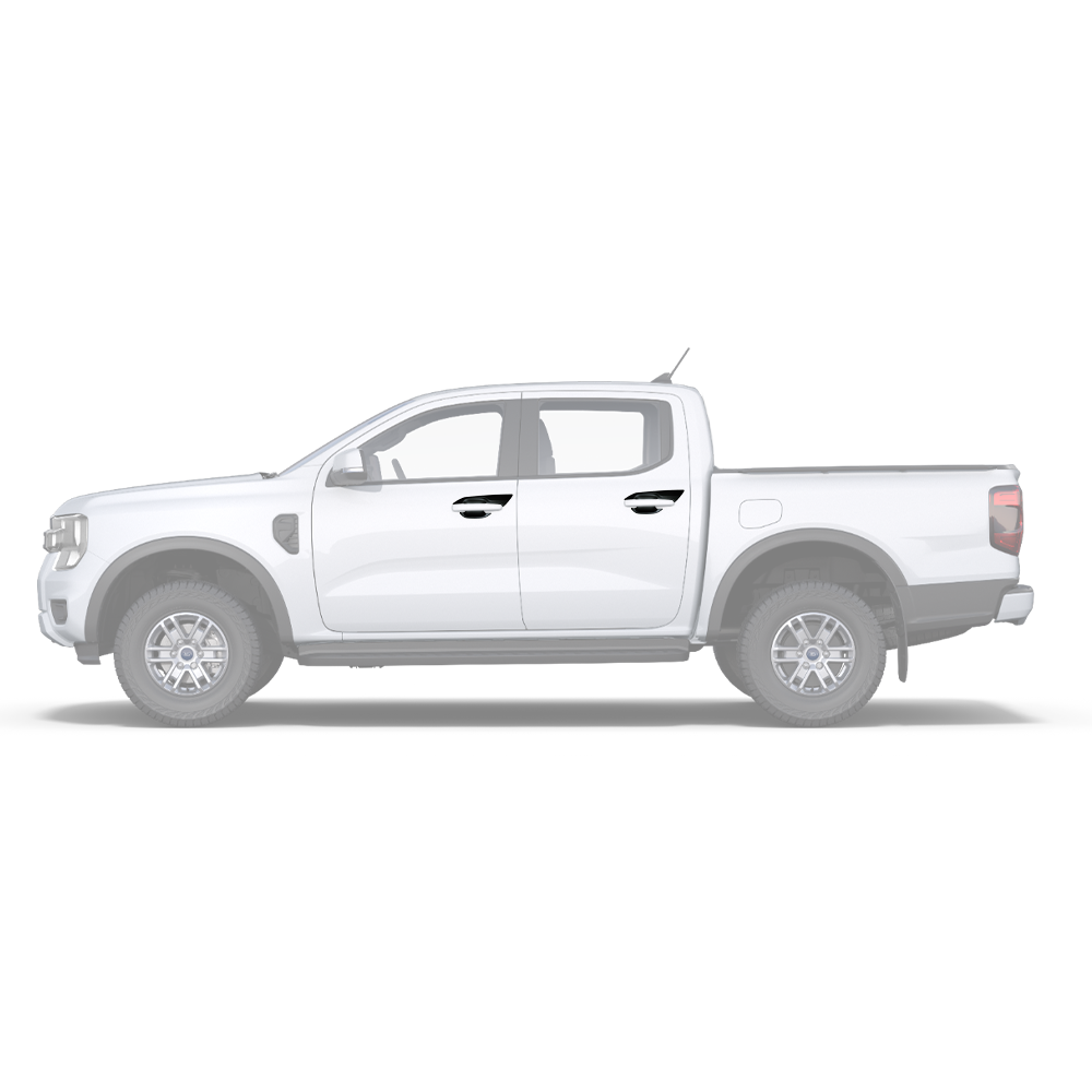 Ford Ranger 2023+ T9 Door Handle Cups D/C M/B (Thai)