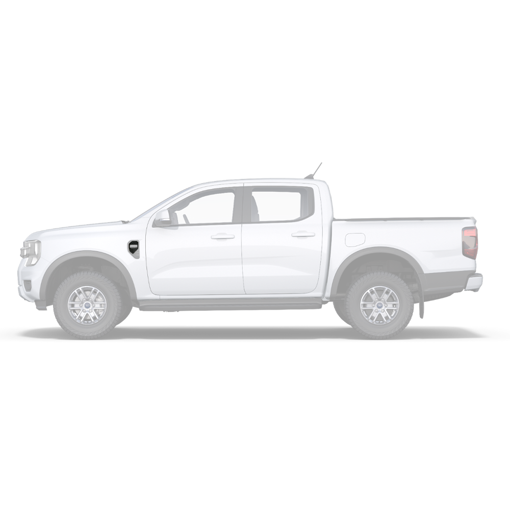 Ford Ranger 2023+ T9 Side Vent Covers M/B (Thai)