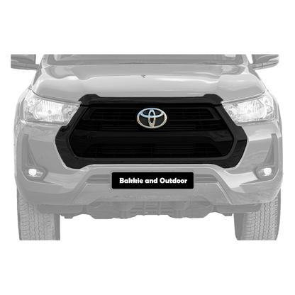Toyota Hilux 2020-2023 Low Spec Matt Black Out Kit Lower Model