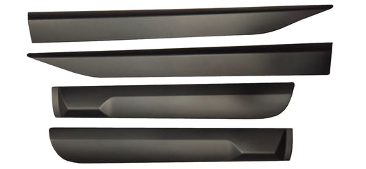 Toyota Hilux Revo Door Cladding Trim Double Cab- Matt Black (4 pcs) (2016-2026)