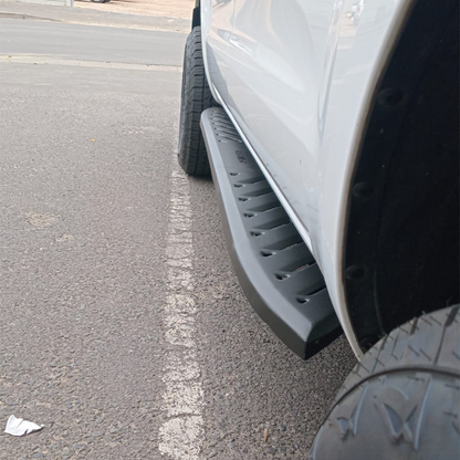 Roamer steel side steps for Ford Ranger double cab 2012-Present