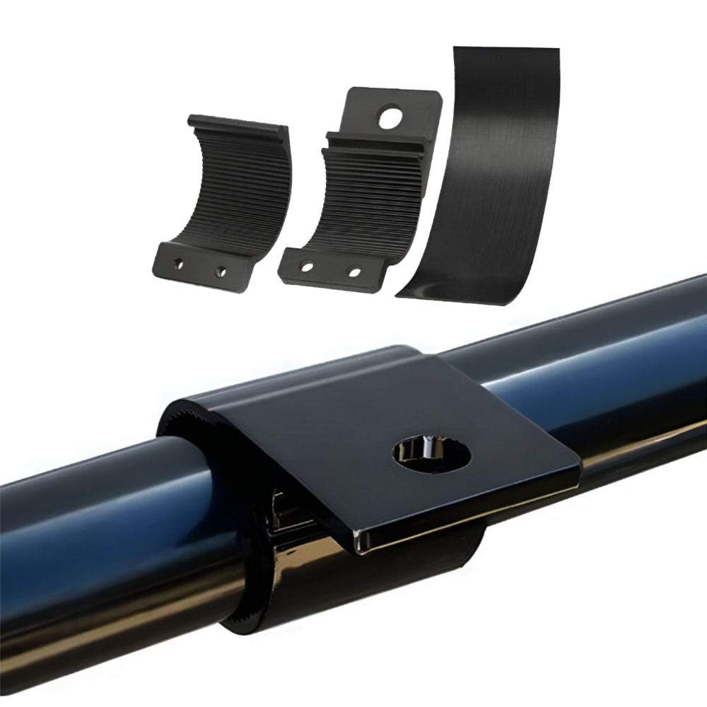 3" Spot Light Brackets set Black