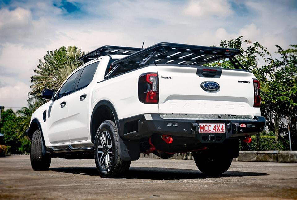 MCC Ford Ranger Next Gen (2023-Present) Rocker Rear Bumper w/ Towbar