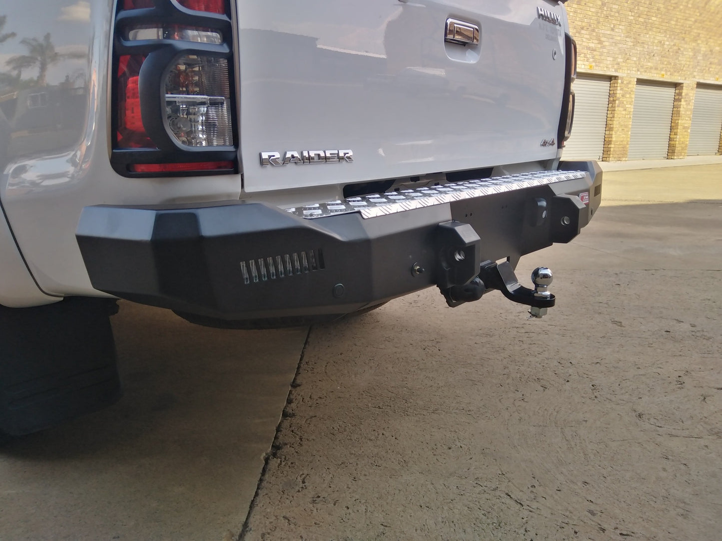 MCC Toyota Hilux D4D (2005-2016) Rocker Rear Bumper w/ Towbar
