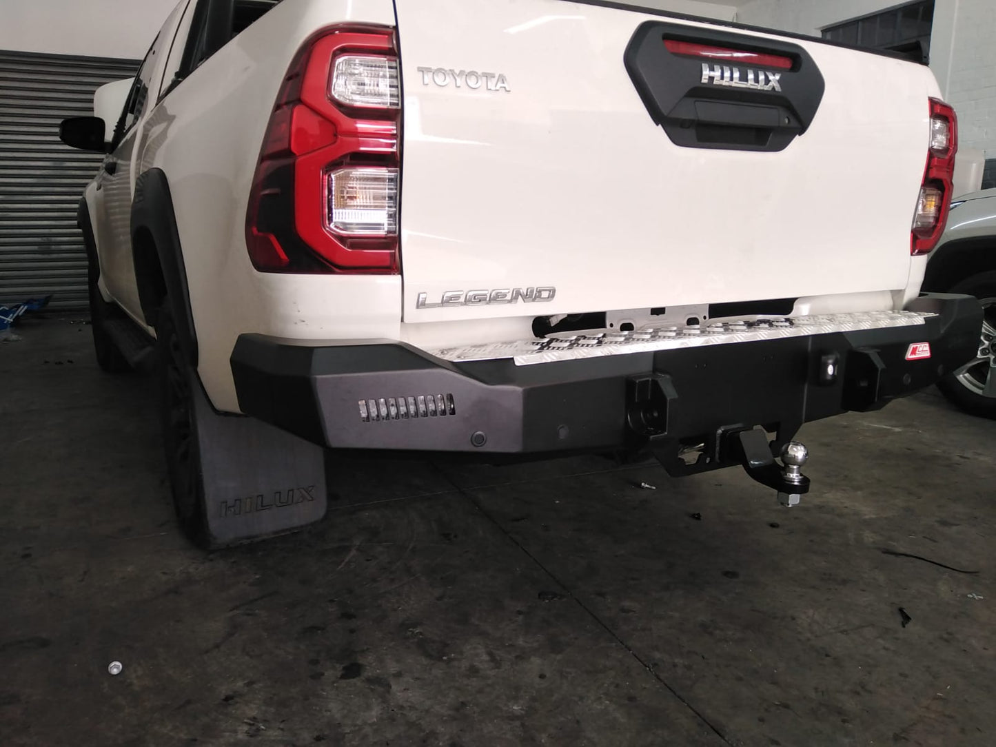MCC Toyota Hilux GD6 (2016-Present) Rocker Rear Bumper w/ Towbar