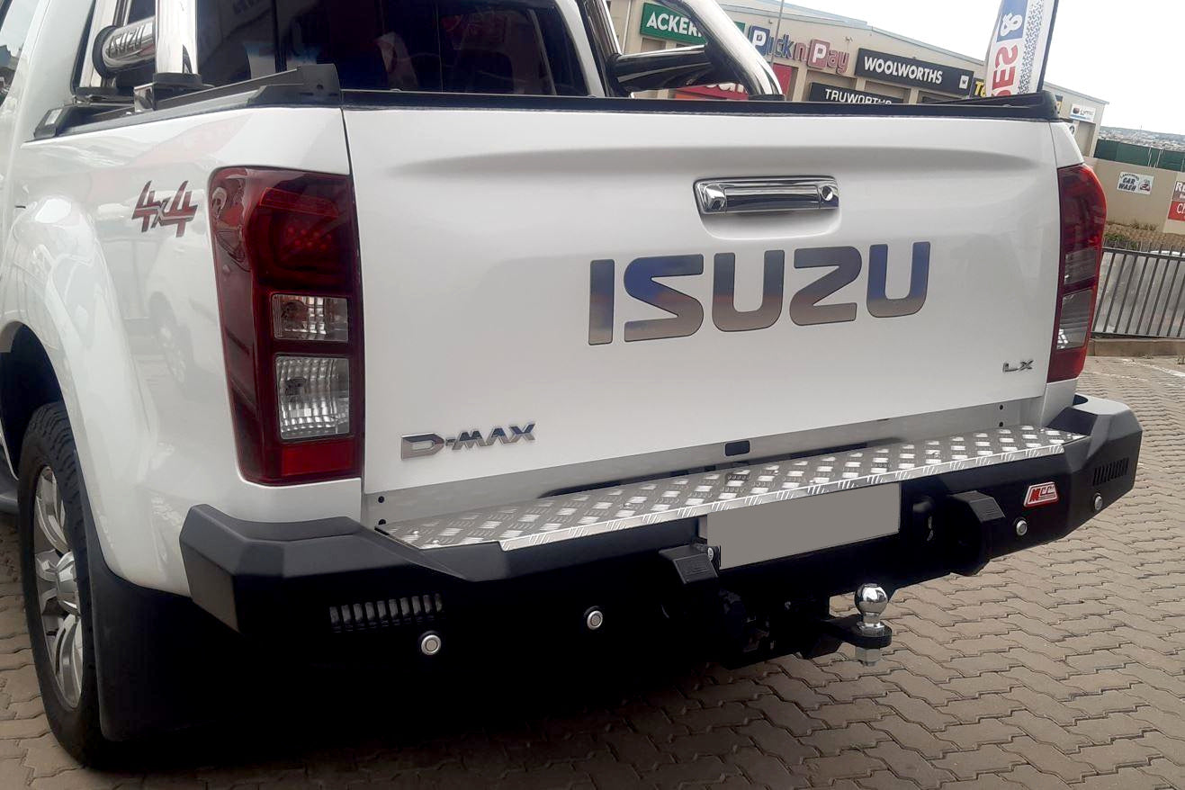 MCC Isuzu D-MAX RT50 & RT85 (2013-2022) Rocker Rear Bumper w/ Towbar