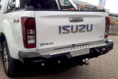 MCC Isuzu D-MAX RT50 & RT85 (2013-2022) Rocker Rear Bumper w/ Towbar