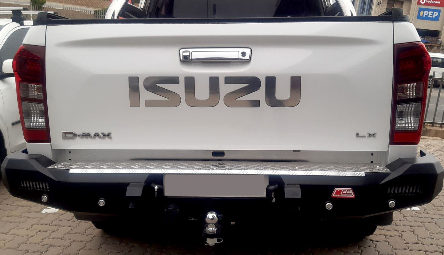 MCC Isuzu D-MAX RT50 & RT85 (2013-2022) Rocker Rear Bumper w/ Towbar