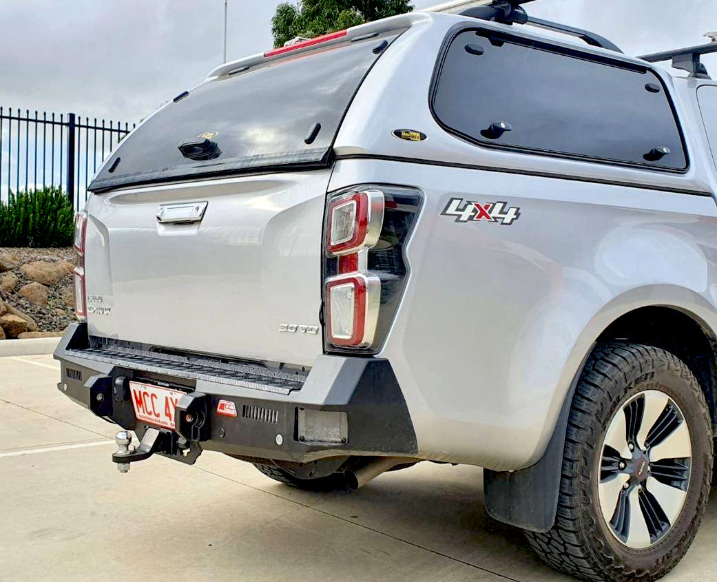 MCC Isuzu D-MAX Gen 7 (2022-Present) Rocker Rear Bumper w/ Towbar