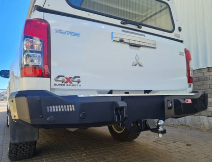 MCC Mitsubishi Triton MR Series (2019-Present) Rocker Rear Bumper w/ Towbar