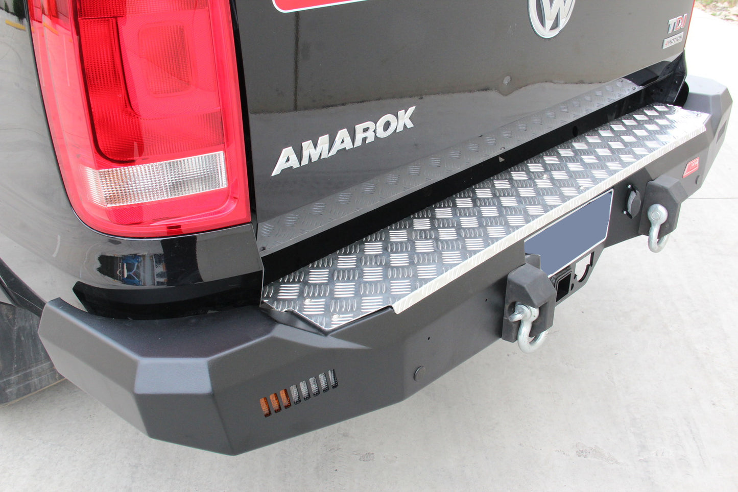 MCC VW Amarok (2010-2023) Rocker Rear Bumper w/ Towbar